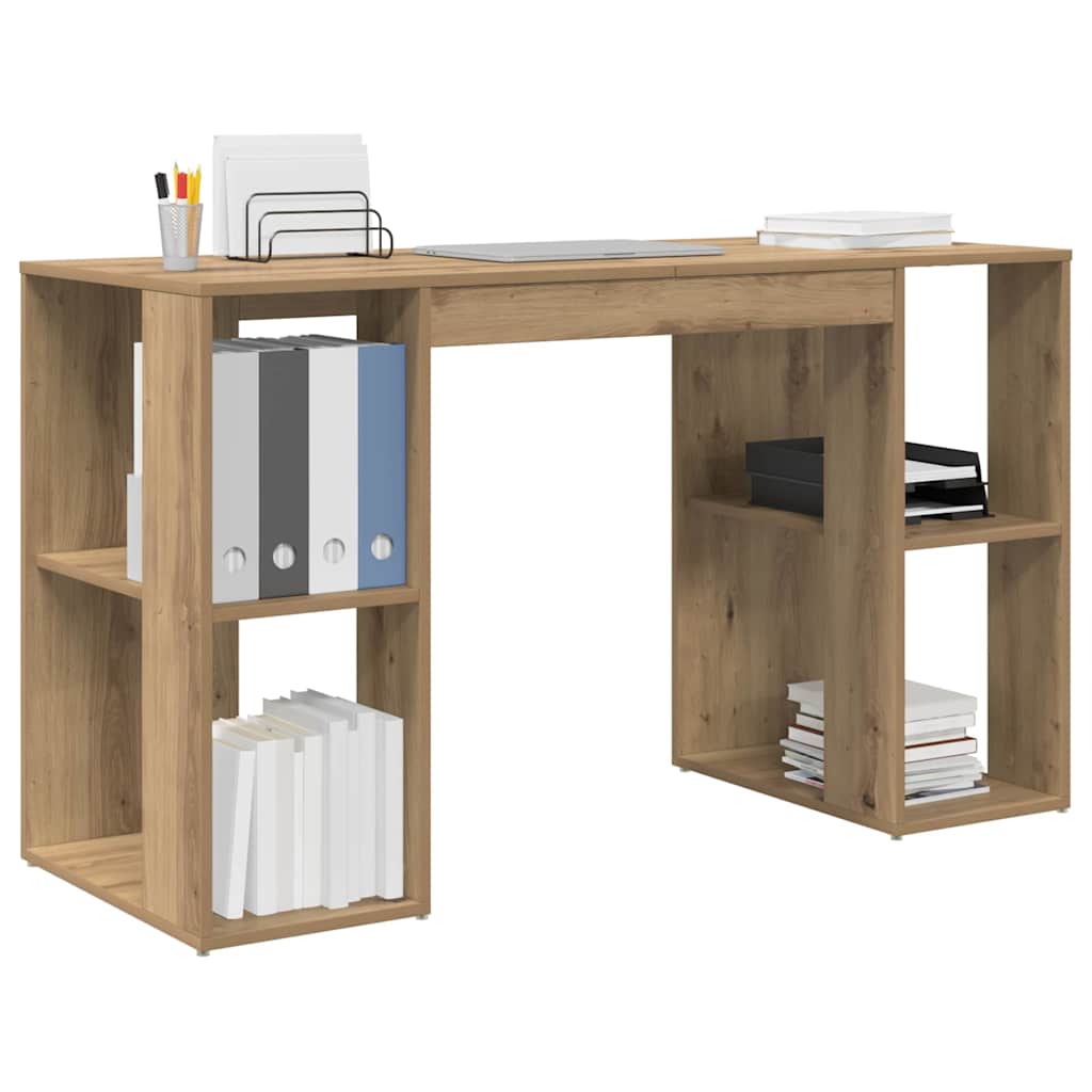 Schreibtisch Artisan-Eiche 130 x 50,5 x 75 cm Holzwerkstoff