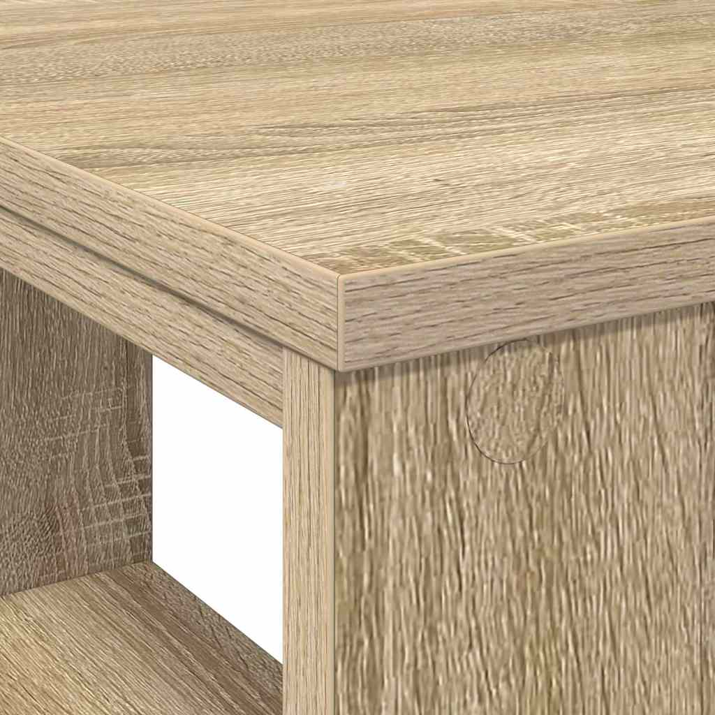 Desk Sonoma Oak 90 x 50 x 75 cm Engineered Wood