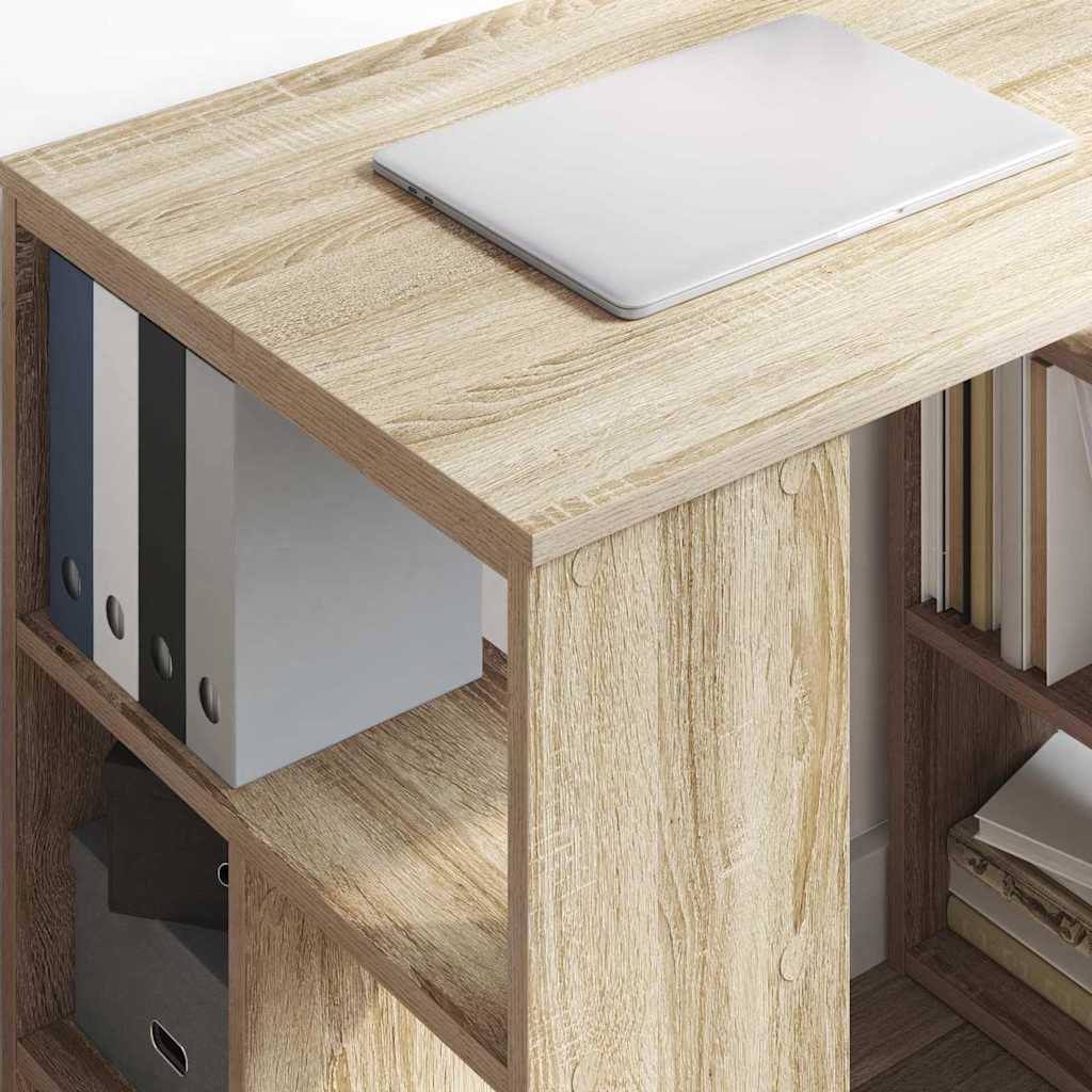 Desk Sonoma Oak 90 x 50 x 75 cm Engineered Wood
