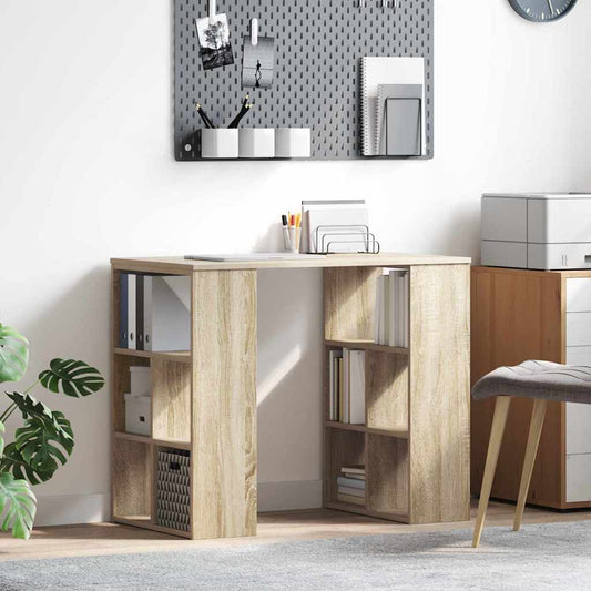 Bureau chêne Sonoma 90 x 50 x 75 cm panneau de particules