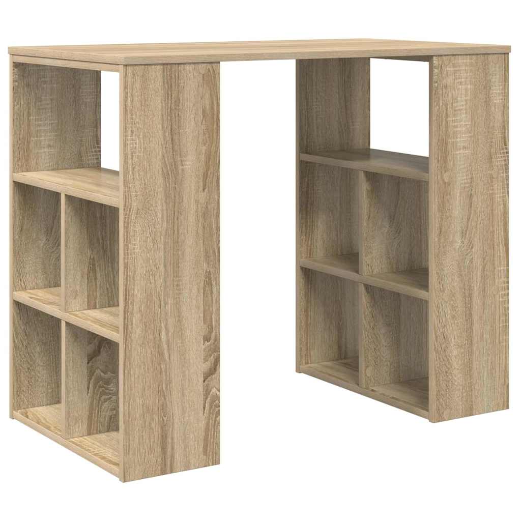 Desk Sonoma Oak 90 x 50 x 75 cm Engineered Wood