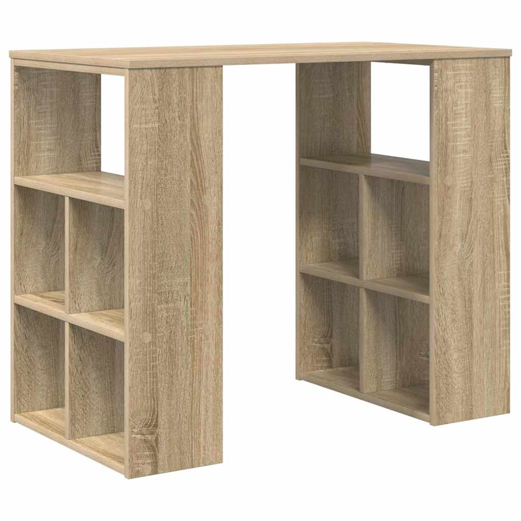 Desk Sonoma Oak 90 x 50 x 75 cm Engineered Wood