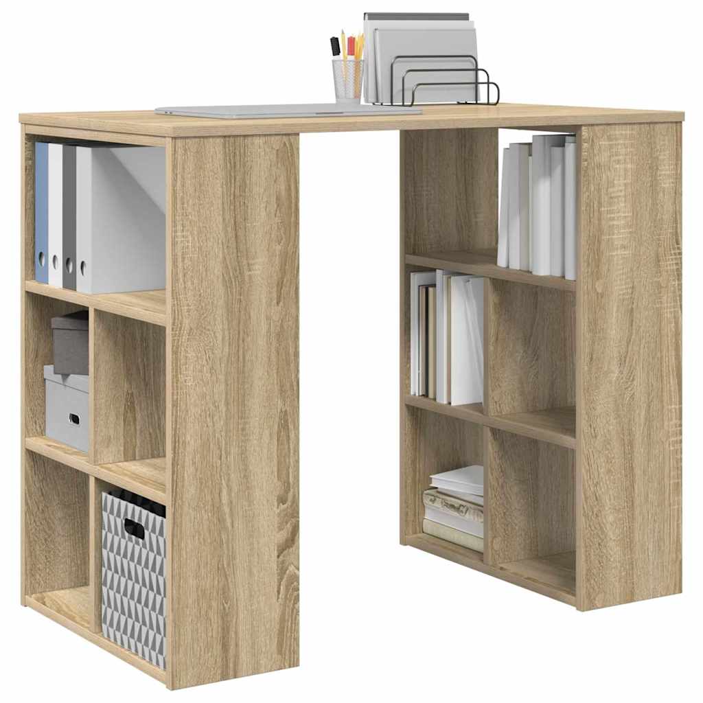 Desk Sonoma Oak 90 x 50 x 75 cm Engineered Wood
