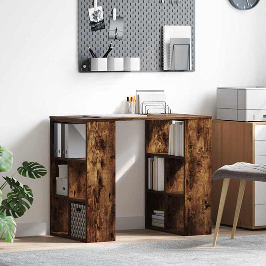 Bureau Chêne fumé 90 x 50 x 75 cm Bois d'ingénierie