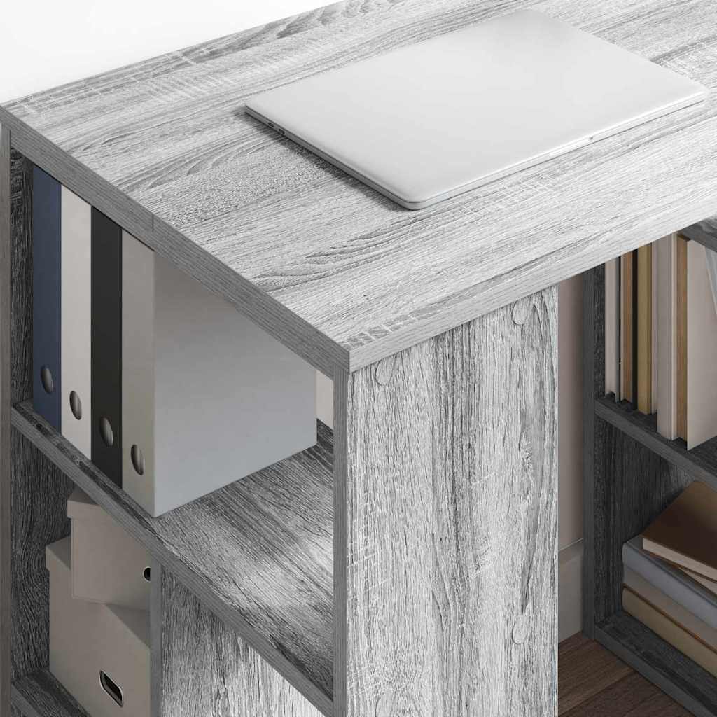 Schreibtisch Graues Sonoma 90 x 50 x 75 cm Holzwerkstoff