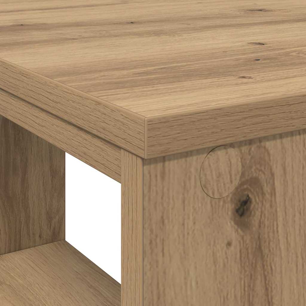 Desk Artisan Oak 90 x 50 x 75 cm Engineered Wood