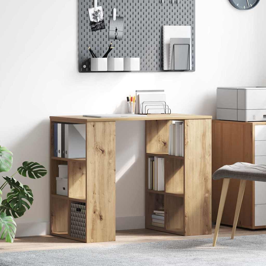 Desk Artisan Oak 90 x 50 x 75 cm Engineered Wood