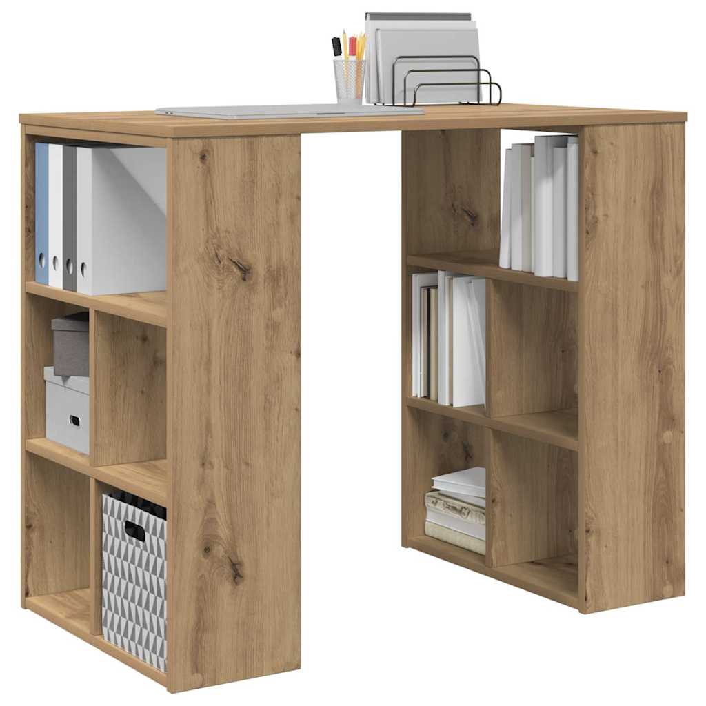 Desk Artisan Oak 90 x 50 x 75 cm Engineered Wood