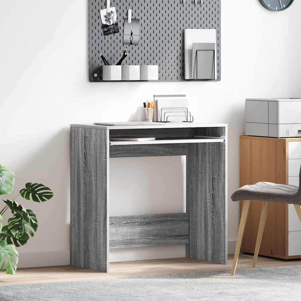 Schreibtisch Graues Sonoma 77,5 x 43 x 79 cm Holzwerkstoff