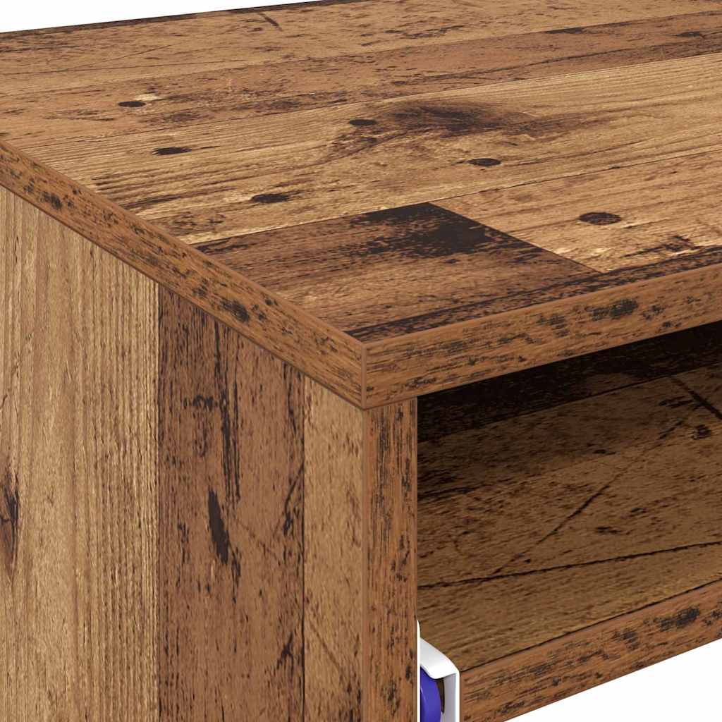 Desk Recycled Wood 77.5 x 43 x 79 cm Engineered Wood