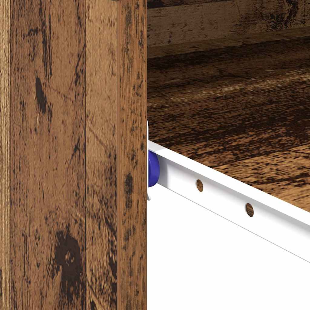 Desk Recycled Wood 77.5 x 43 x 79 cm Engineered Wood