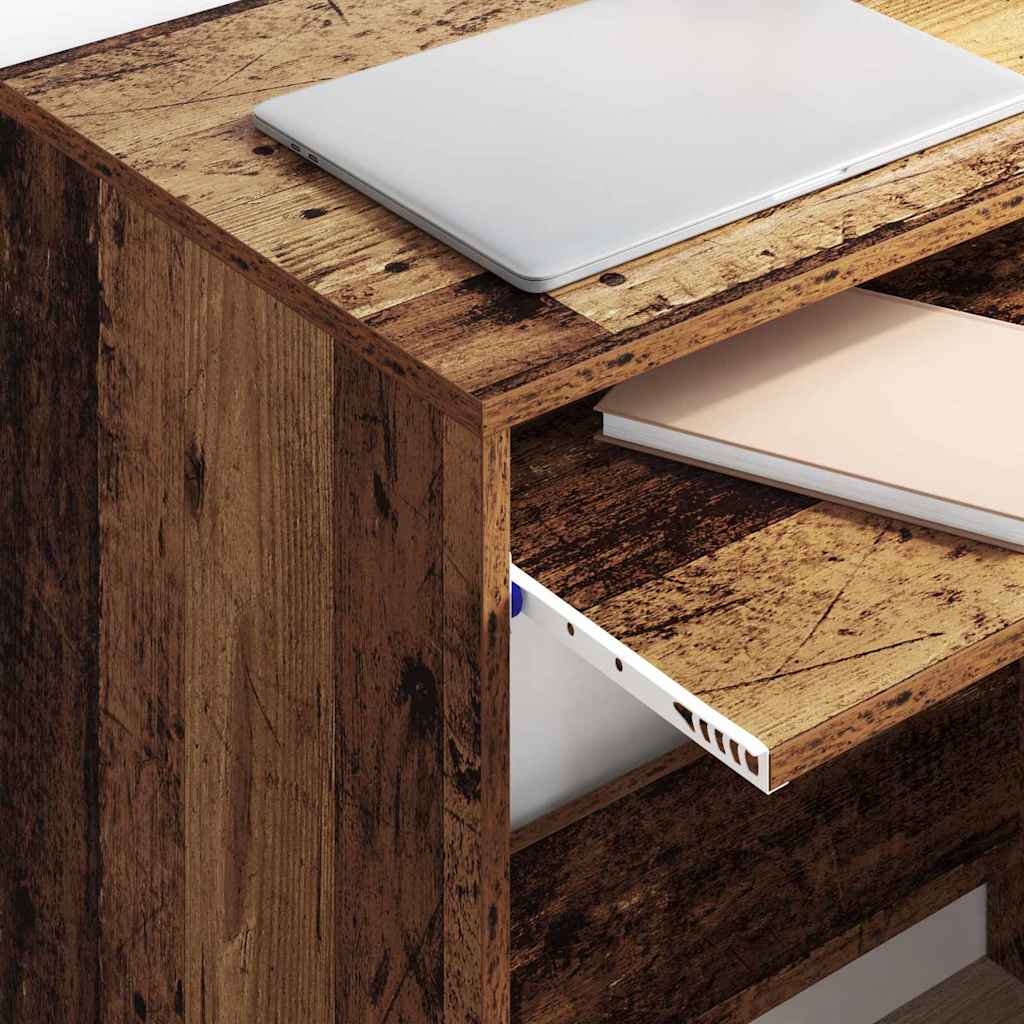 Desk Recycled Wood 77.5 x 43 x 79 cm Engineered Wood