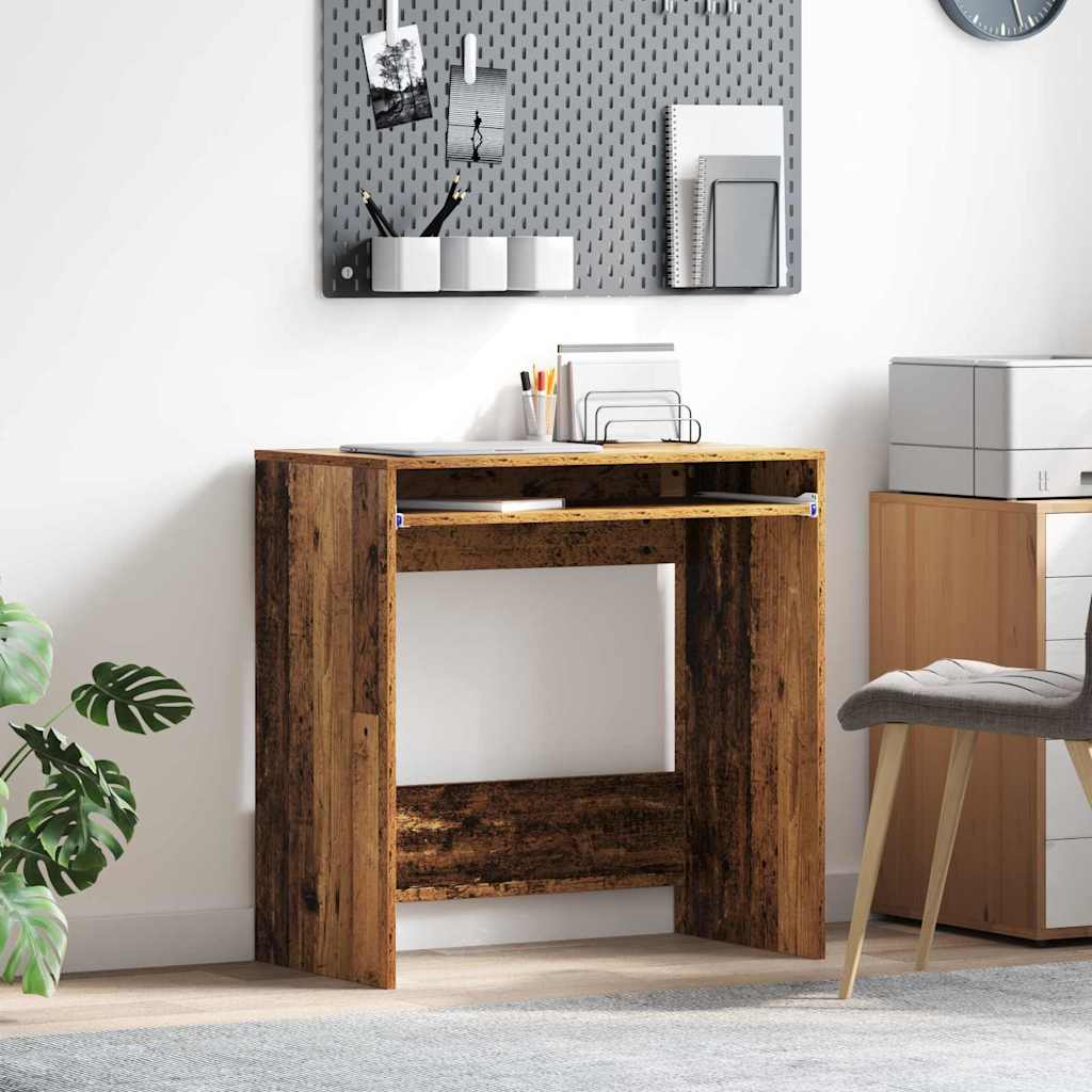 Desk Recycled Wood 77.5 x 43 x 79 cm Engineered Wood