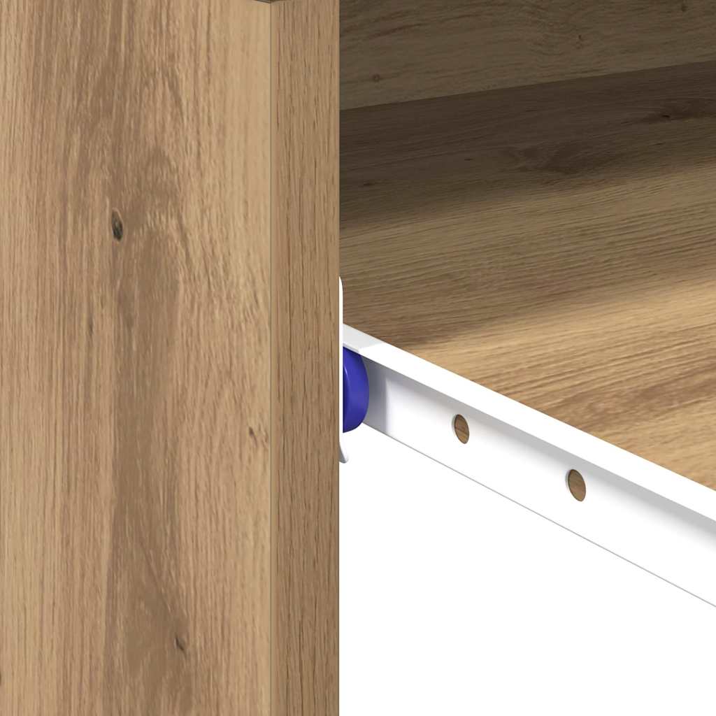Desk Artisan Oak 77.5 x 43 x 79 cm Engineered Wood