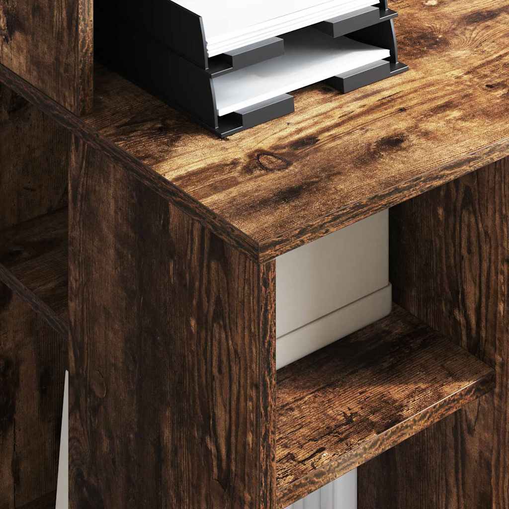 Schreibtisch Geräucherte Eiche 90 x 48 x 101,5 cm Holzwerkstoff