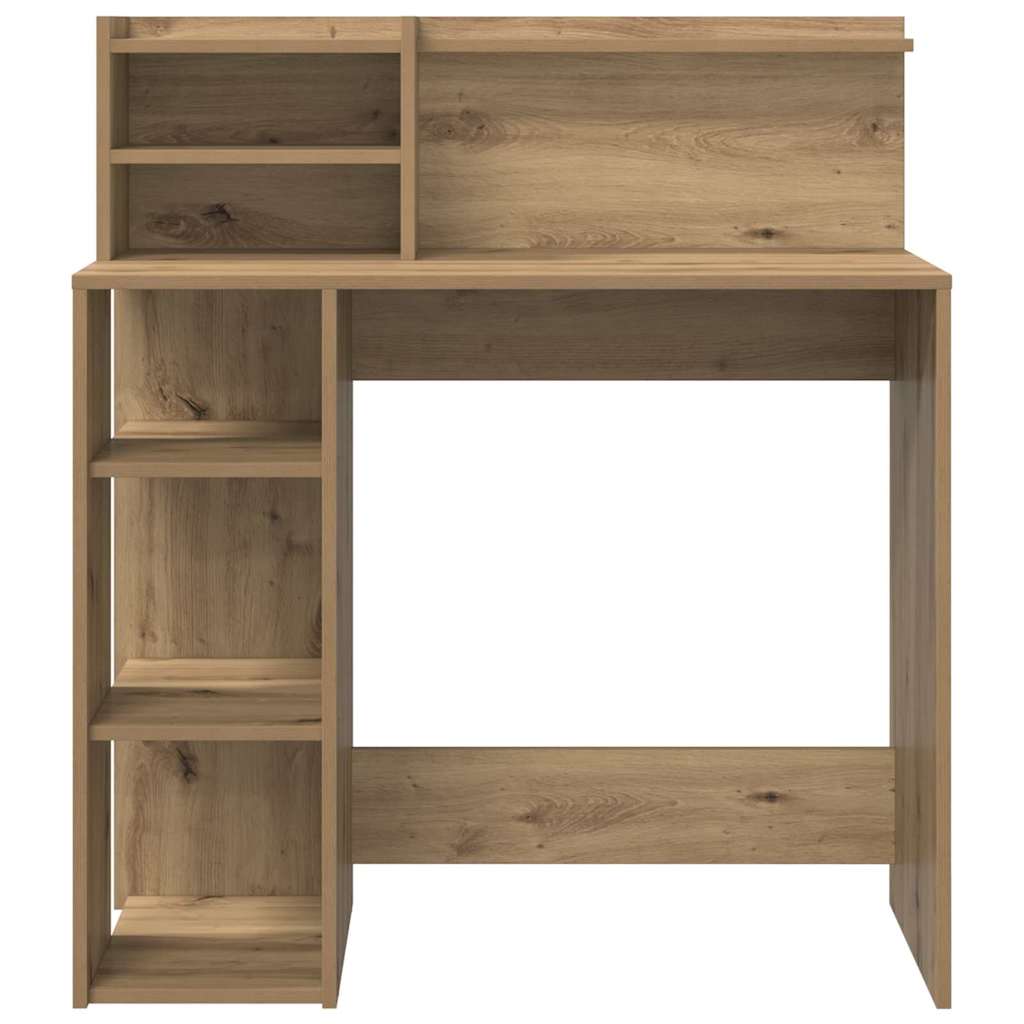 Bureau chêne Artisan 90 x 48 x 101,5 cm, bois manufacturé