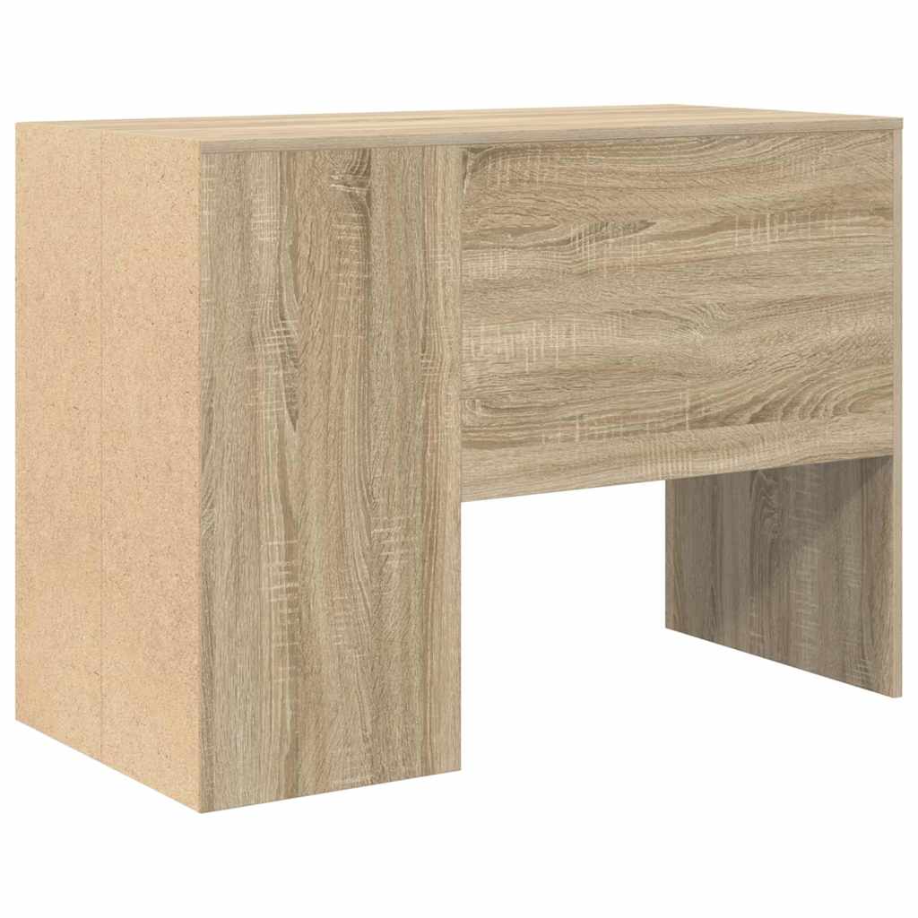 Desk Sonoma Oak 102 x 50 x 75 cm Engineered Wood