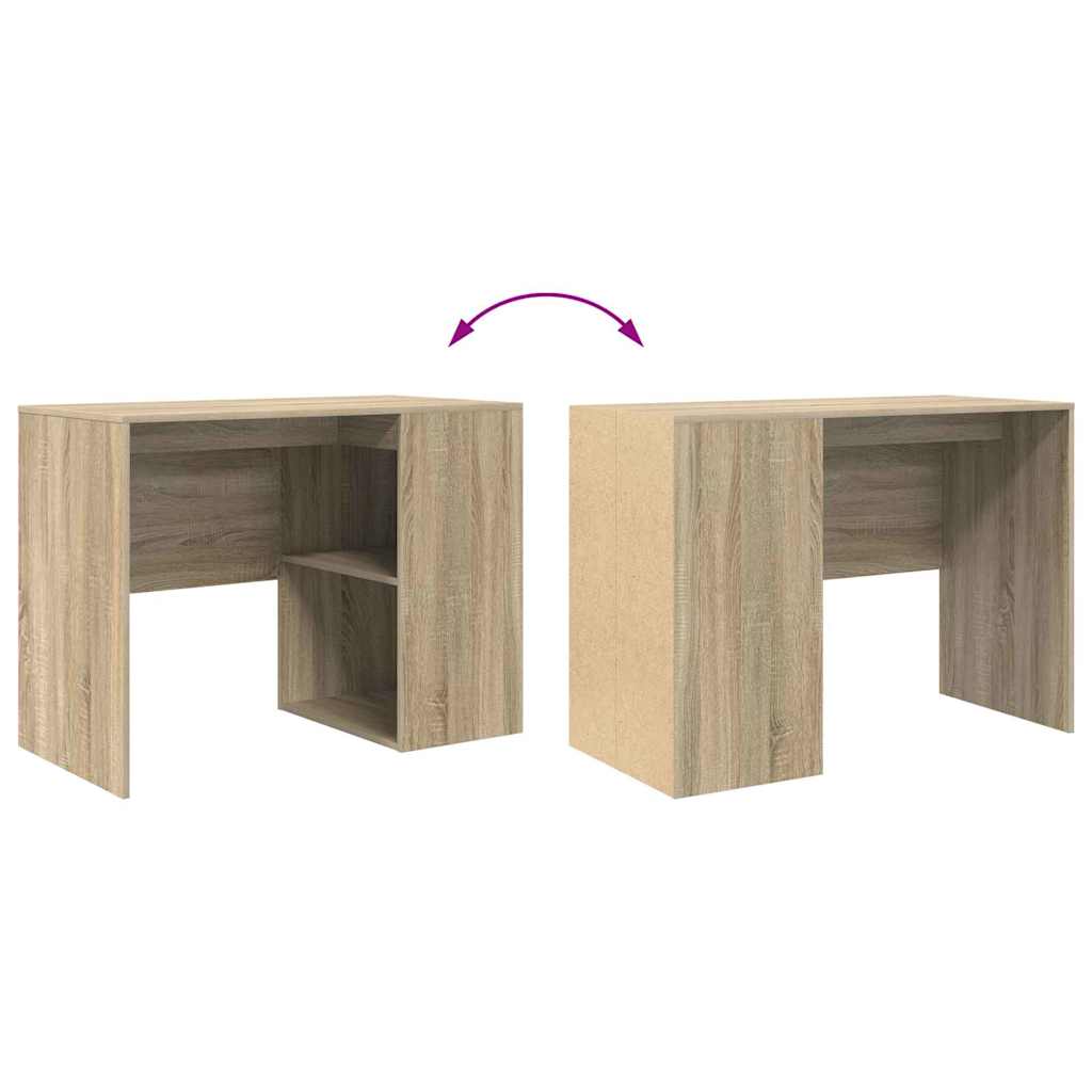 Desk Sonoma Oak 102 x 50 x 75 cm Engineered Wood