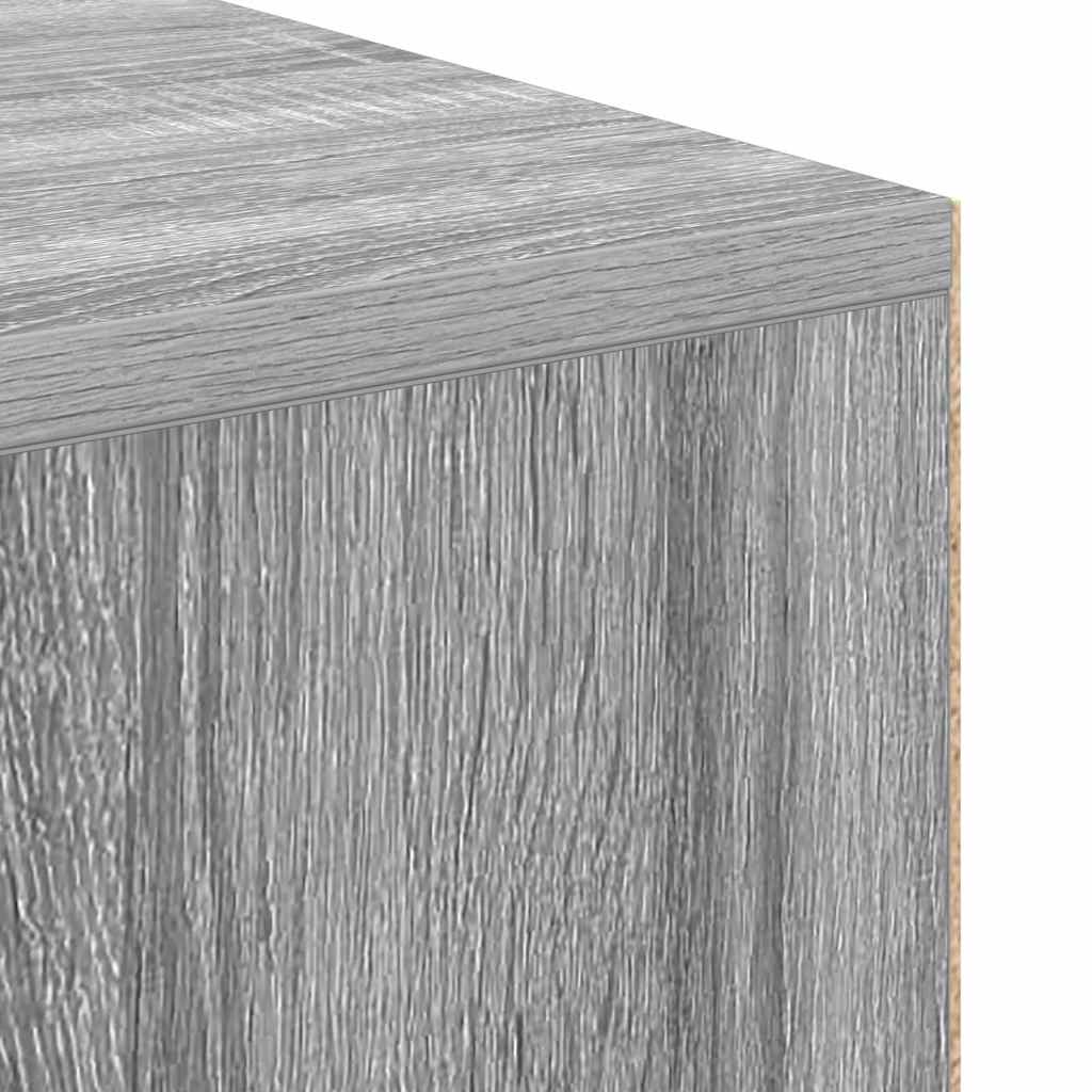 Desk Grey Sonoma 102 x 50 x 75 cm Engineered Wood