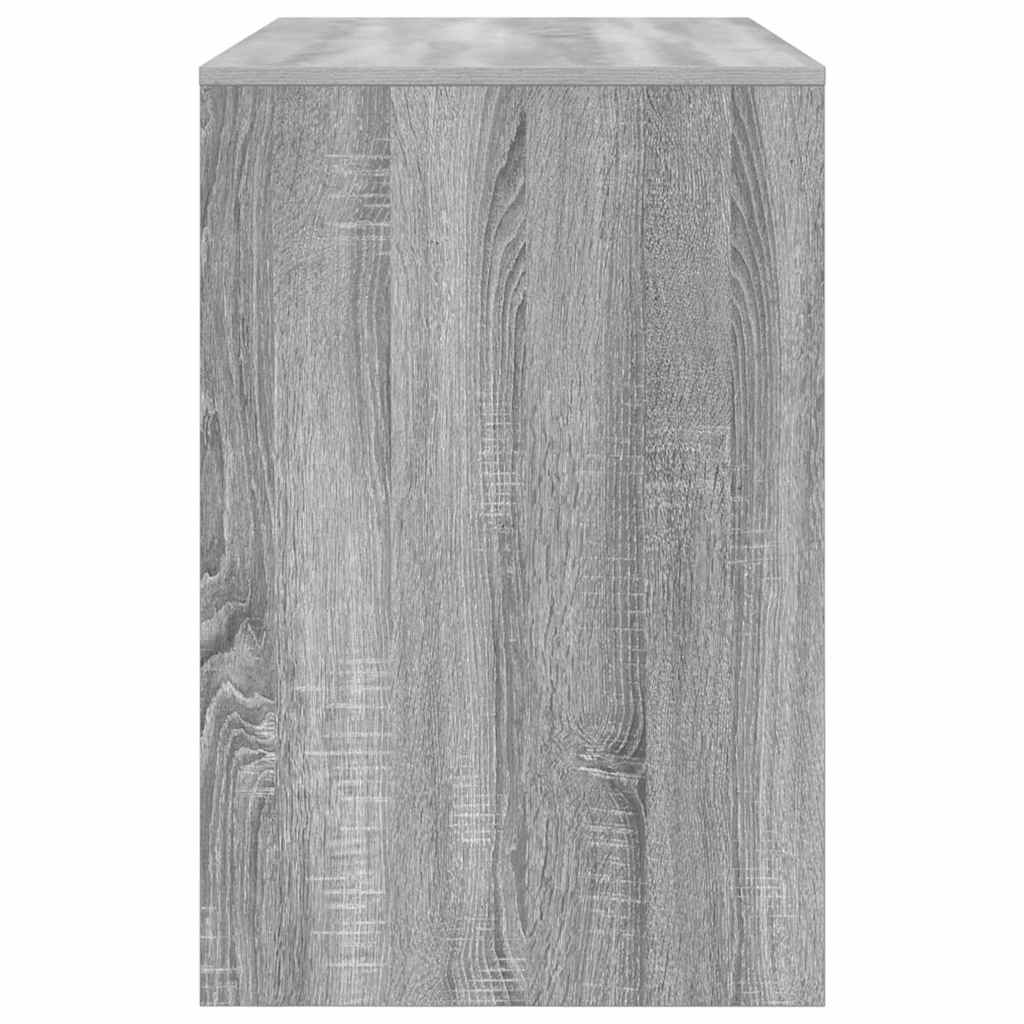 Desk Grey Sonoma 102 x 50 x 75 cm Engineered Wood