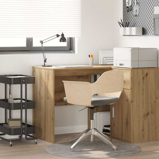 Bureau Chêne Artisan 102 x 50 x 75 cm Bois reconstitué