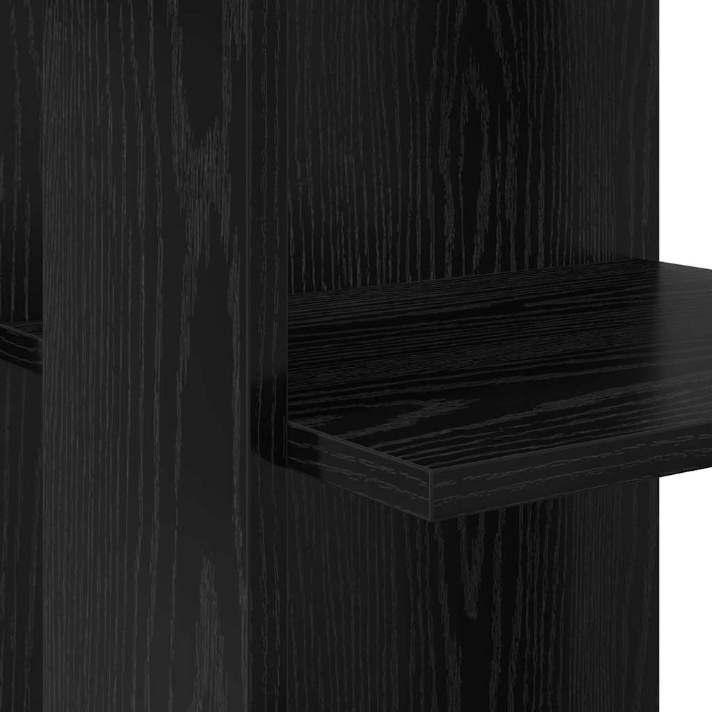 Corner Desk Black Oak Look 140 x 113.5 x 75 cm