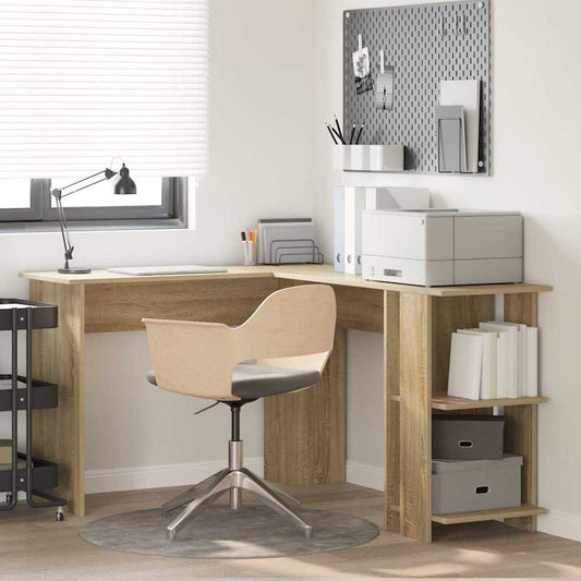 Bureau d'angle Sonoma chêne 140 x 113,5 x 75 cm Panneau de particules