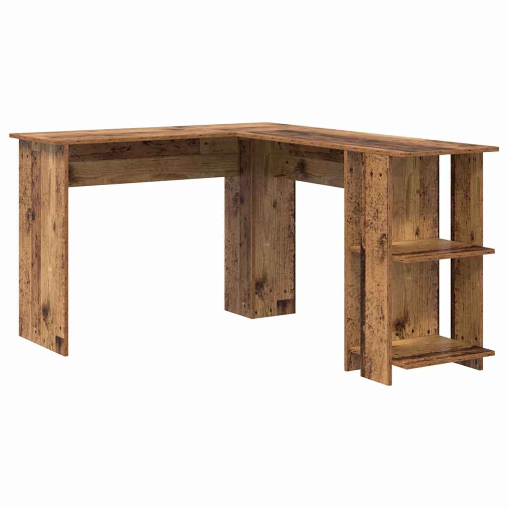 Corner Desk Reclaimed Wood 140 x 113.5 x 75 cm Wood-based Material