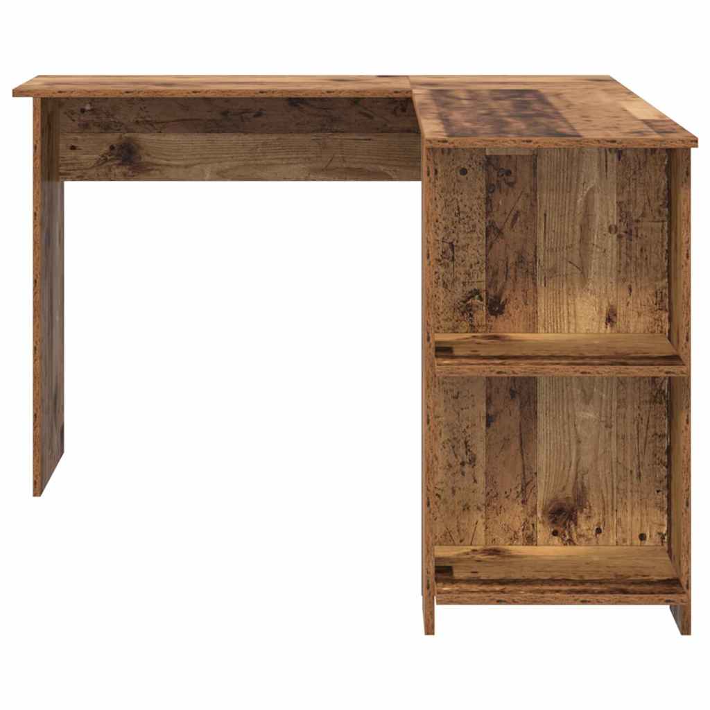 Corner Desk Reclaimed Wood 140 x 113.5 x 75 cm Wood-based Material