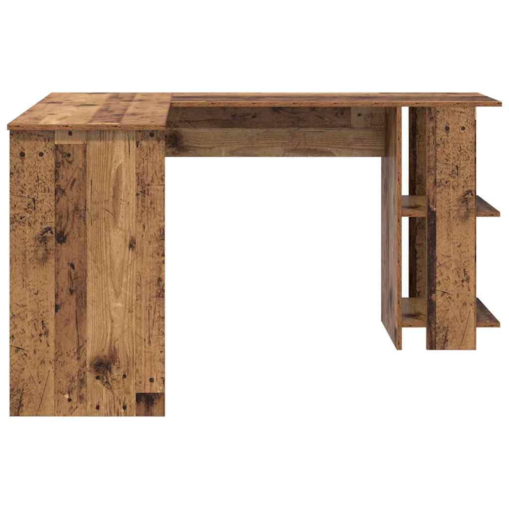 Corner Desk Reclaimed Wood 140 x 113.5 x 75 cm Wood-based Material