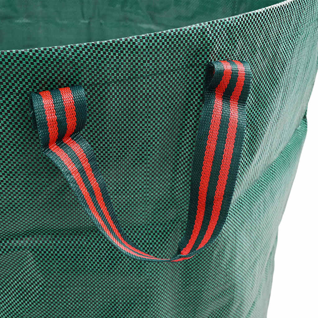 Sacs à déchets de jardin 12 pcs vert 79 x 79 x 99,5 cm polypropylène