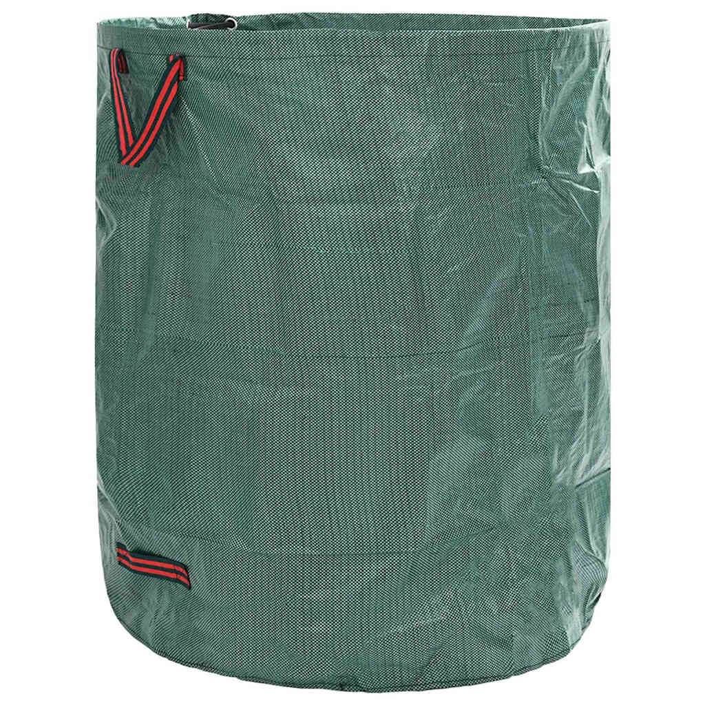 Sacs à déchets de jardin 12 pcs vert 79 x 79 x 99,5 cm polypropylène