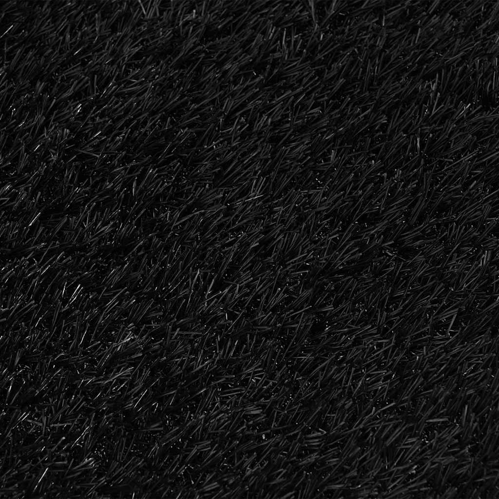 Gazon artificiel noir 500 x 100 x 3 cm polypropylène