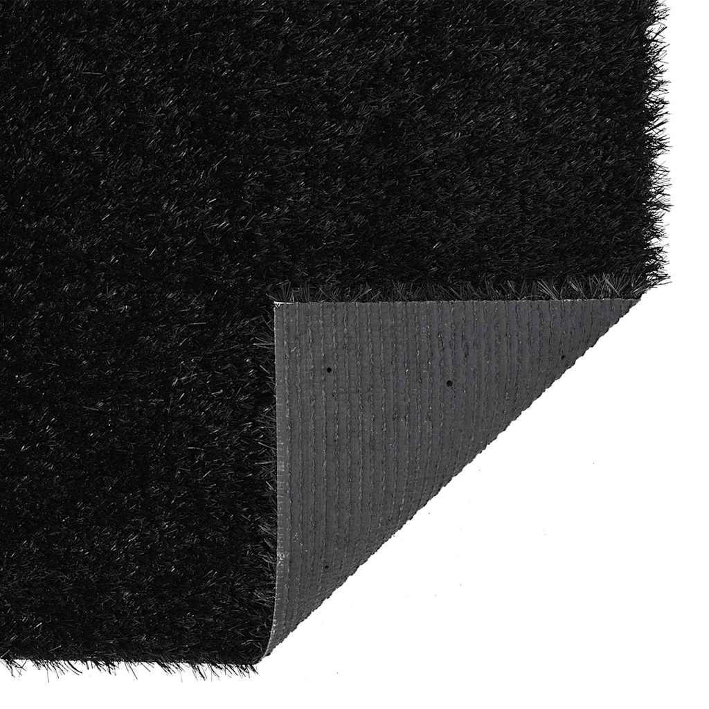 Gazon synthétique noir 1500 x 100 x 3 cm polypropylène