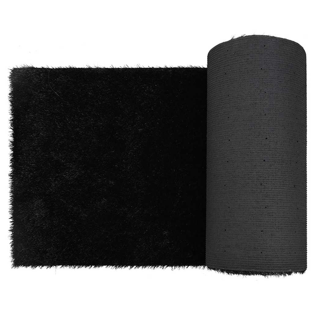 Gazon synthétique noir 200 x 100 x 4 cm polypropylène