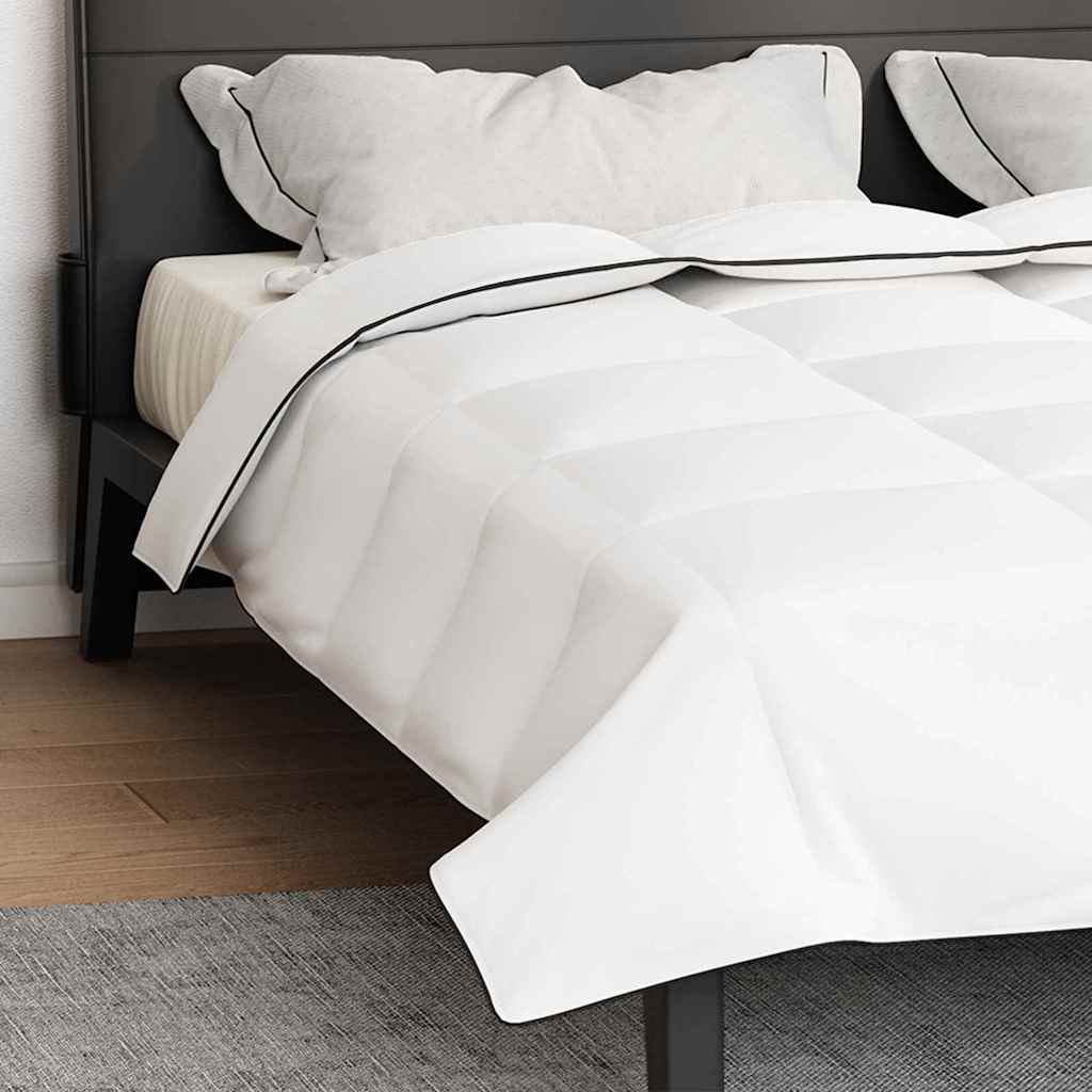 Couette d'hiver blanche 200 x 240 cm plume