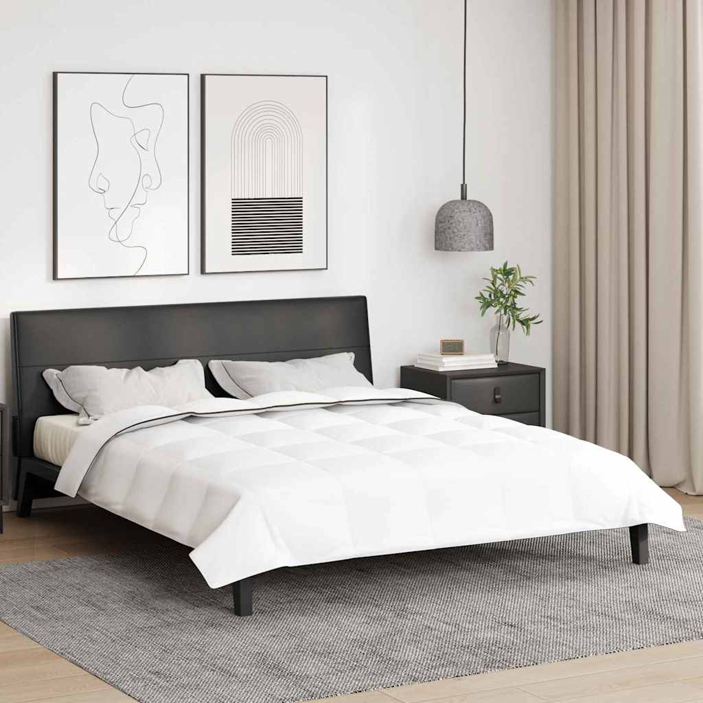 Couette d'hiver blanche 200 x 240 cm plume