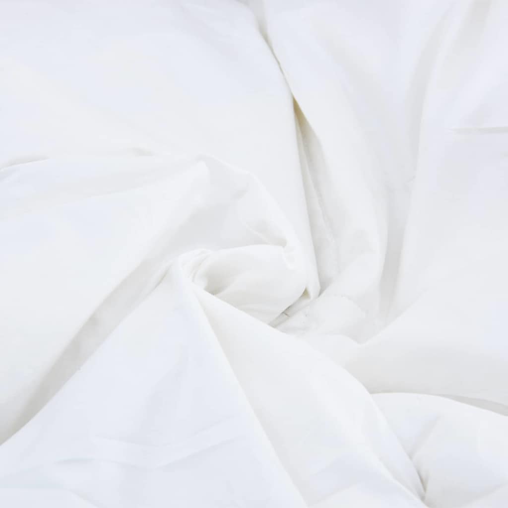Couette 2-en-1 blanche 135 x 200 cm Plume