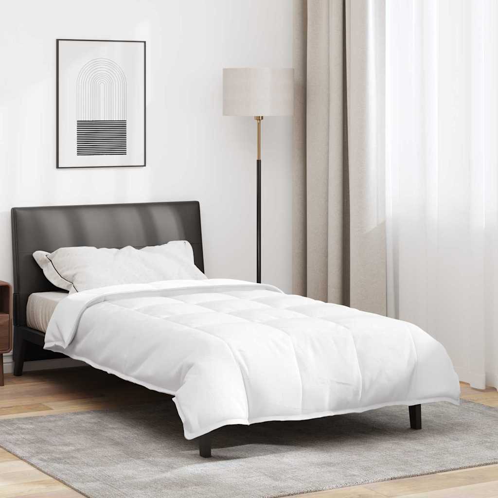 Couette 2-en-1 blanche 135 x 200 cm Plume