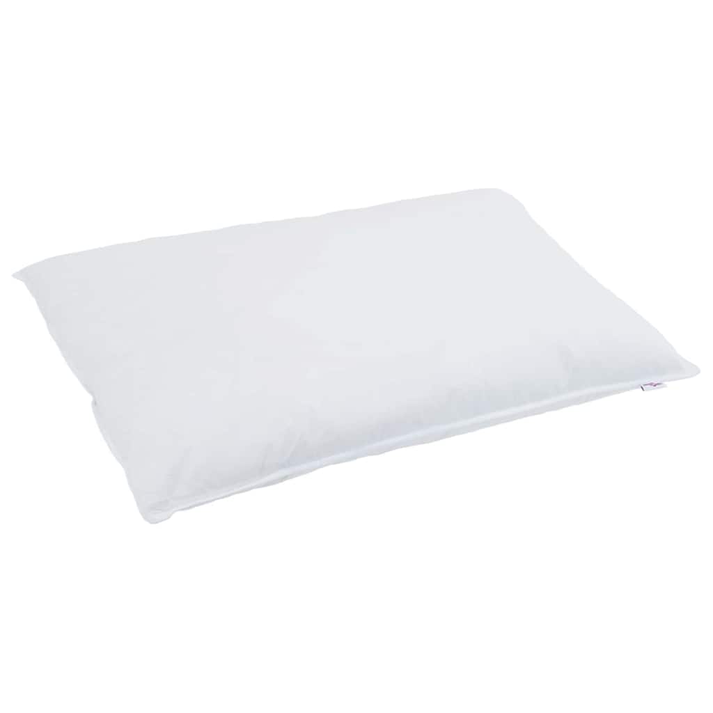 Pillows with pillow 2 pcs White 40 x 80 cm Feather