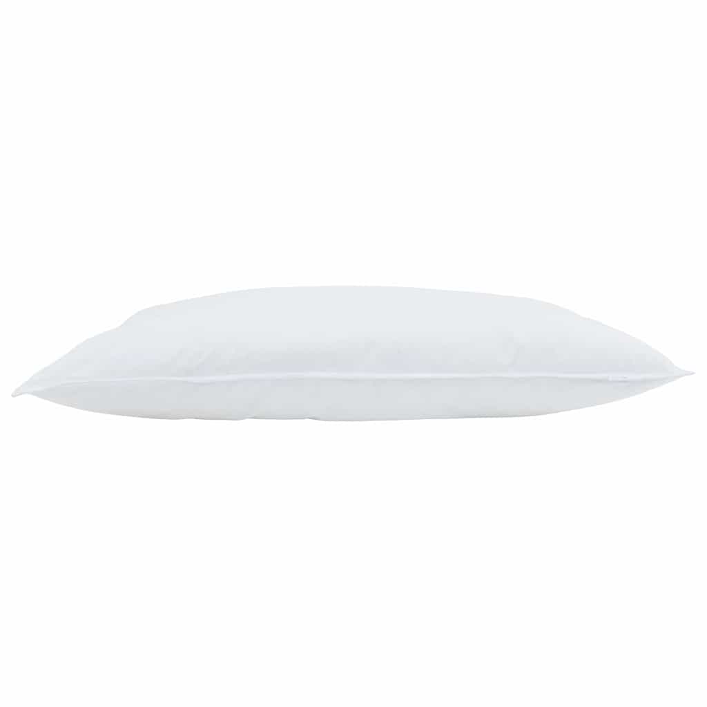 Pillows with pillow 2 pcs White 40 x 80 cm Feather