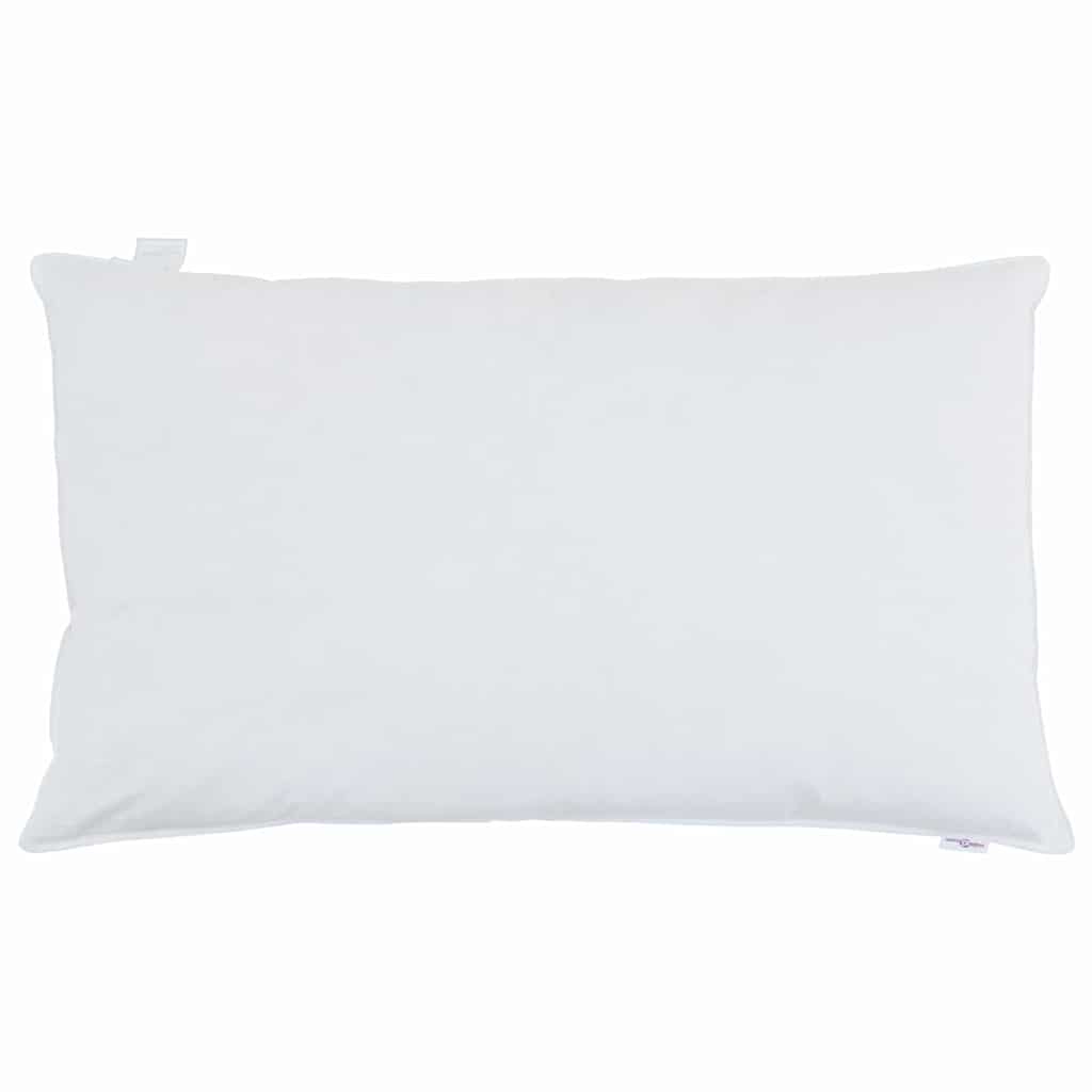 Pillows with pillow 2 pcs White 40 x 80 cm Feather