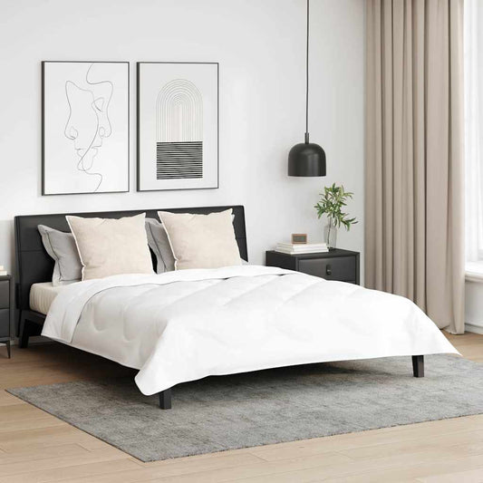 Kopfkissen mit Kissen 2 pcs Weiß 60 x 70 cm Feder