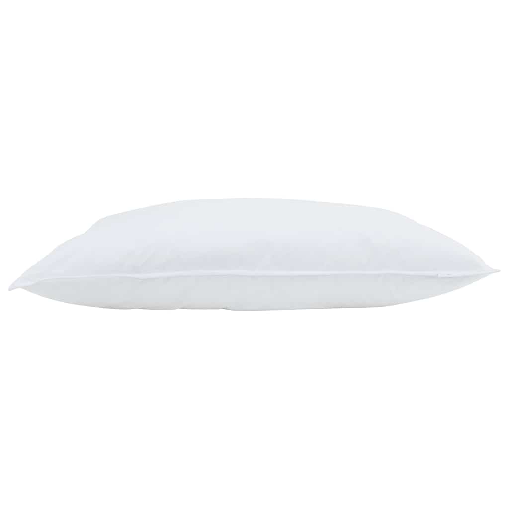 Pillows with pillowcases 2 pcs White 60 x 70 cm Feather