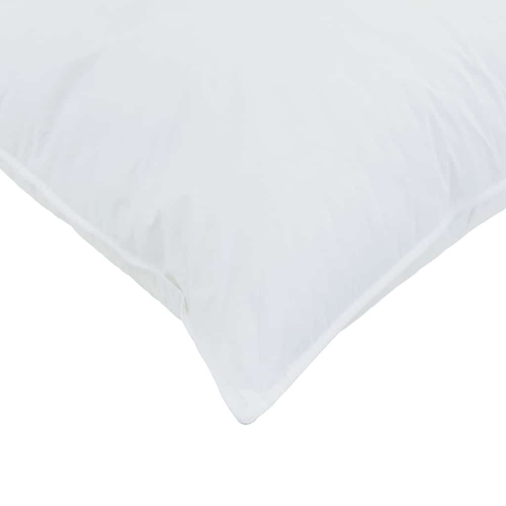 Pillows with pillowcases 2 pcs White 40 x 60 cm Cotton