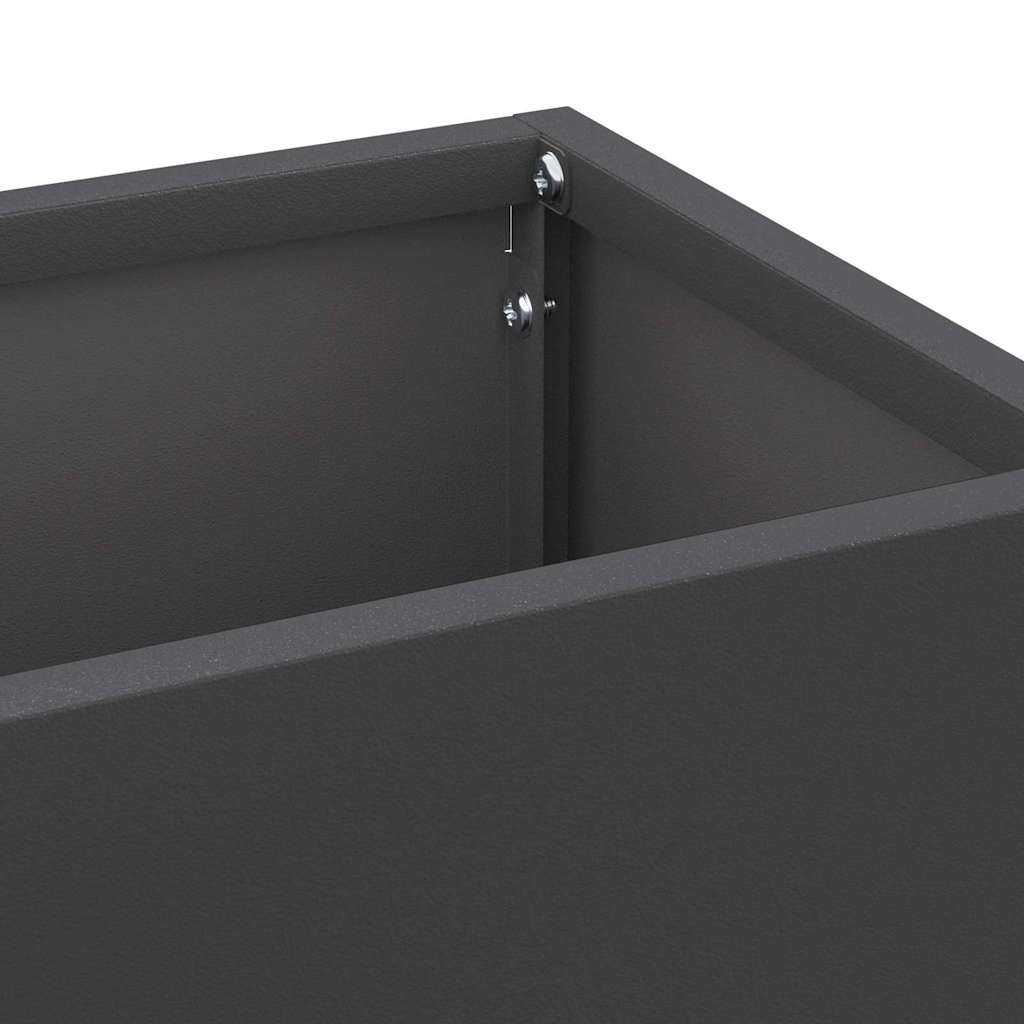 Sonnenschirmhalter Schwarz 15,5 x 15,5 x 49 cm Metall