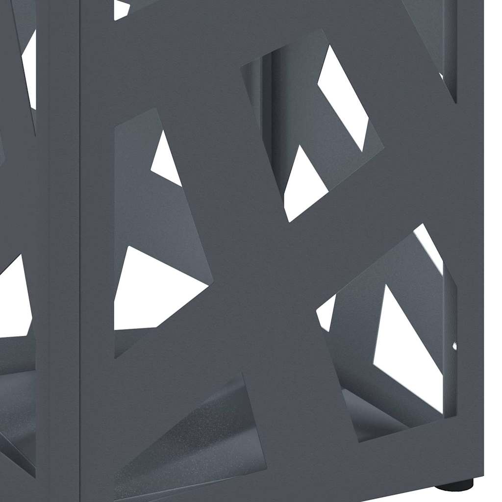 Support parasol anthracite 15,5 x 15,5 x 49 cm métal
