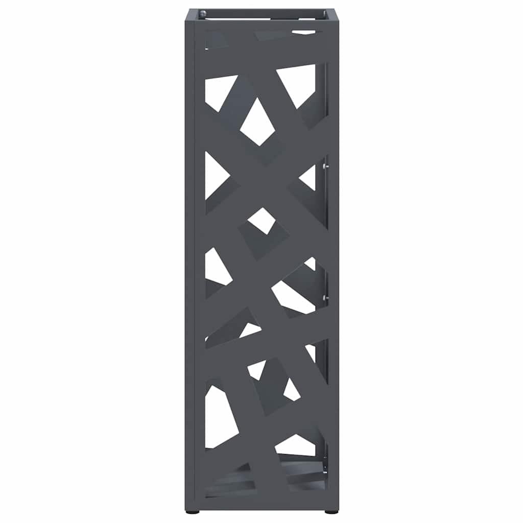 Support parasol anthracite 15,5 x 15,5 x 49 cm métal