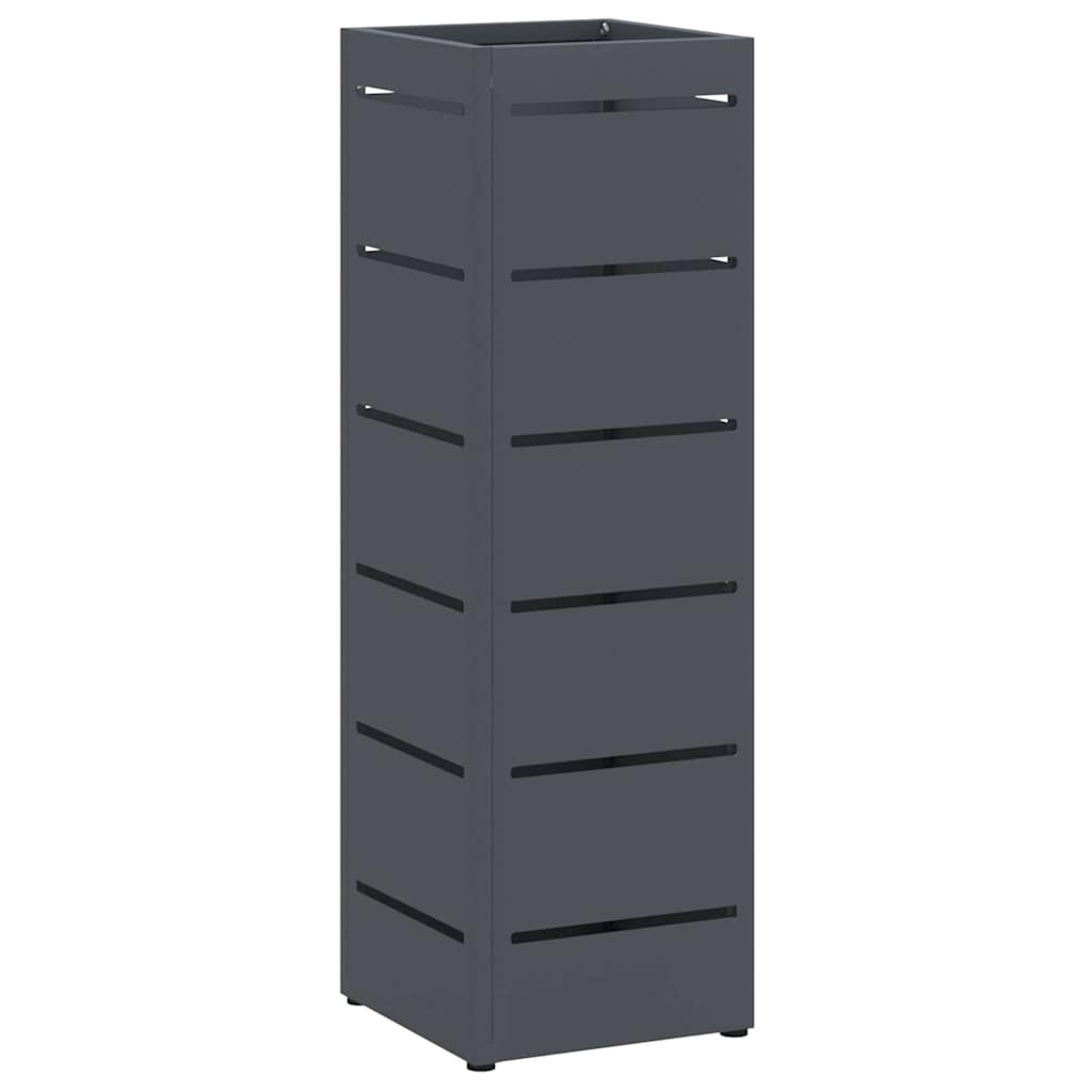 Support de parasol anthracite 15,5 x 15,5 x 49 cm Métal