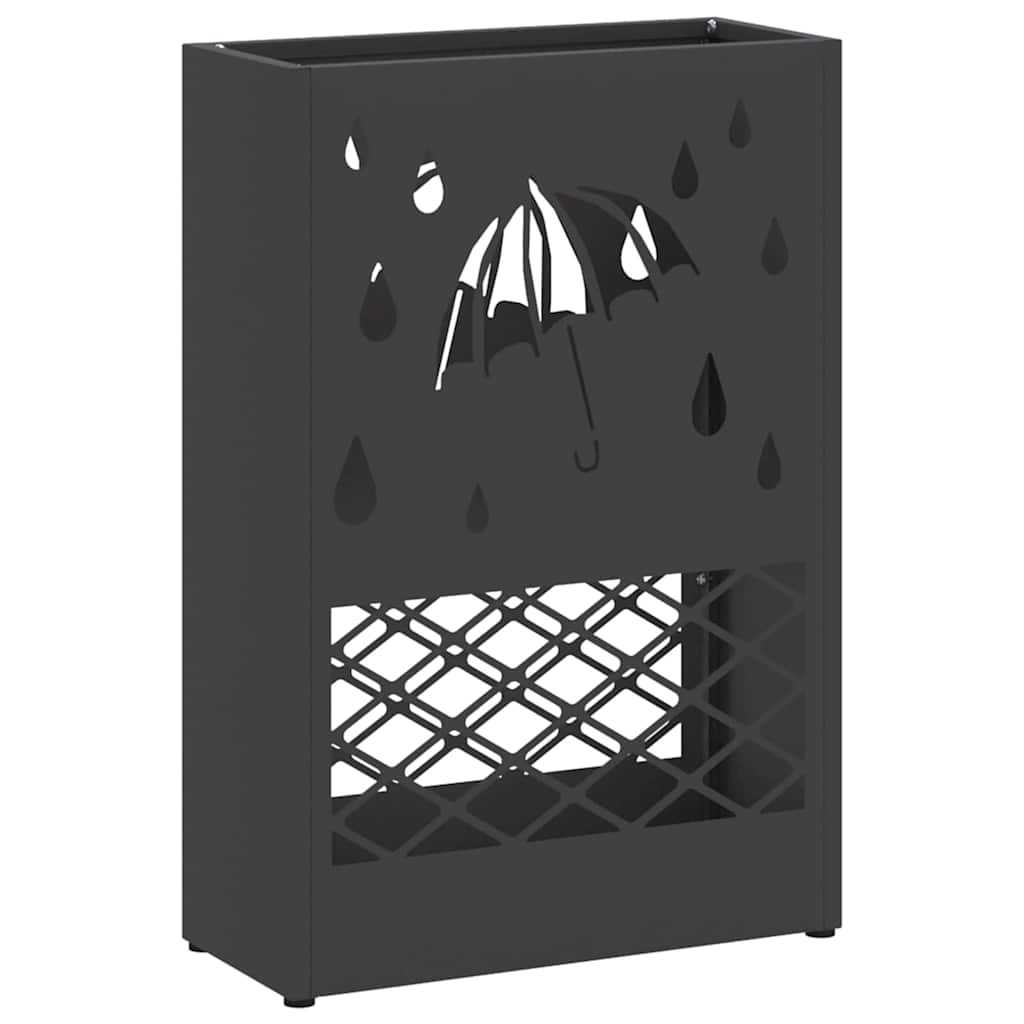 Sonnenschirmhalter Schwarz 28 x 12 x 41 cm Stahl